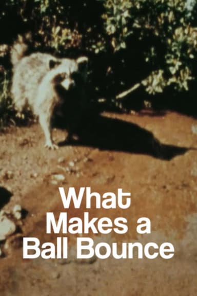 What Makes a Ball Bounce poster