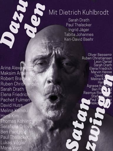 Dazu den Satan zwingen poster