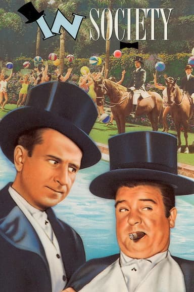 In Society poster