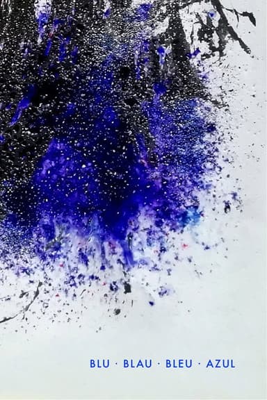 BLU · BLAU · BLEU · AZUL poster