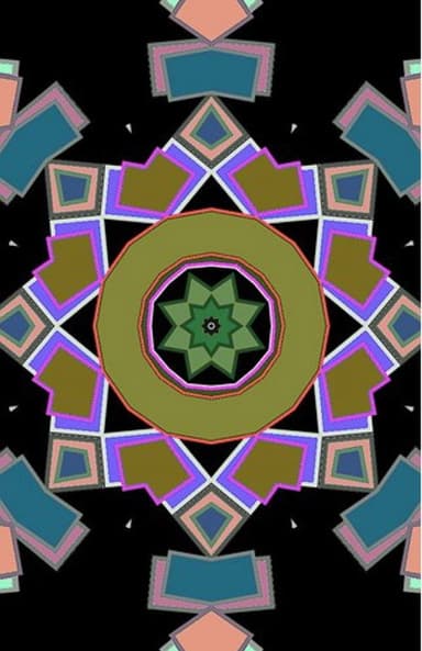 Mosque Mosaic poster