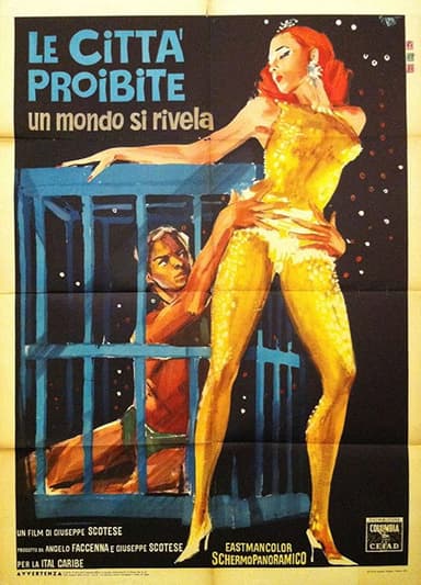 Le città proibite poster