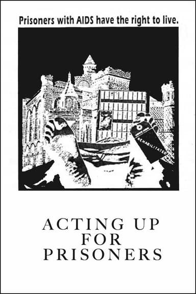 Acting Up for Prisoners poster