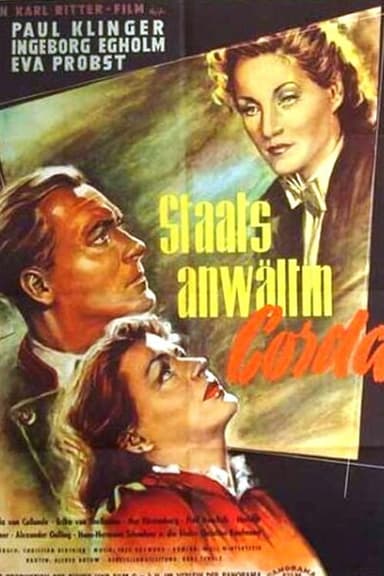 Staatsanwältin Corda poster