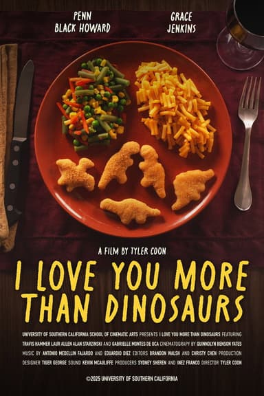I Love You More Than Dinosaurs poster