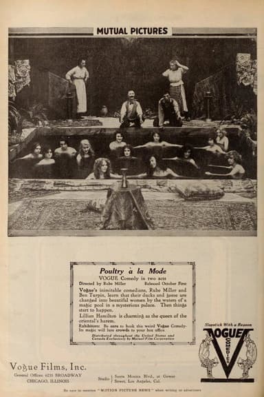 Poultry à la Mode poster