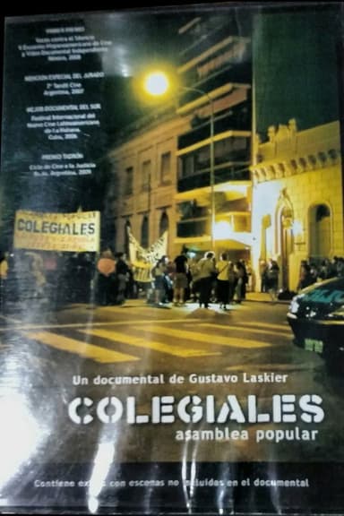 Colegiales, asamblea popular poster