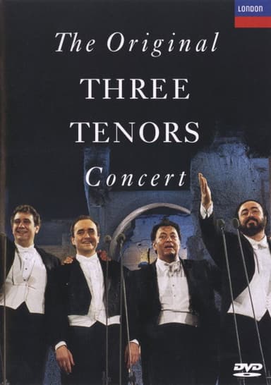 The Original Three Tenors Concert poster