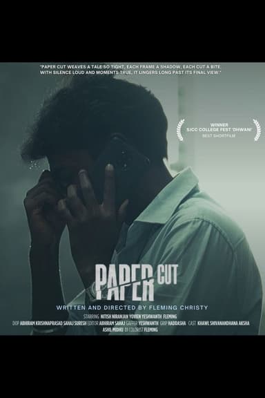 PAPER CUT poster