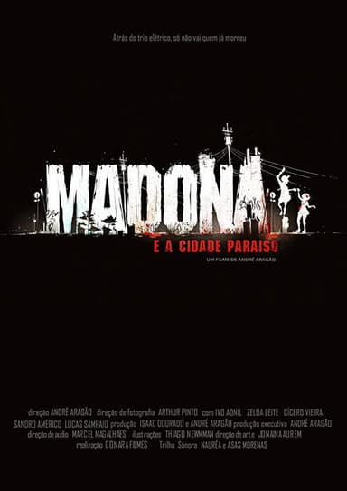Madona and Paradise City poster