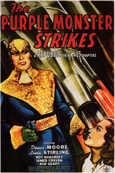 The Purple Monster Strikes poster