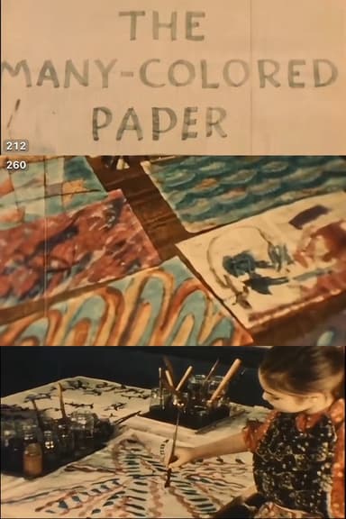 THE MANY COLORED PAPER poster