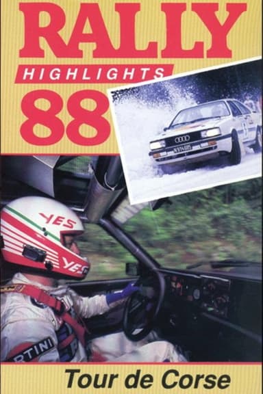 Tour de Corse 1988 poster