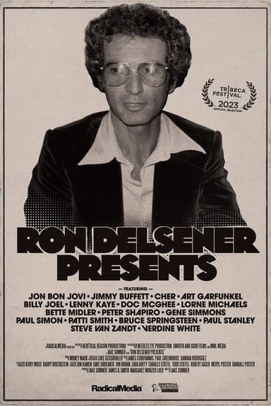 Ron Delsener Presents poster
