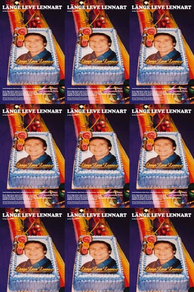Celebrating Lennart poster