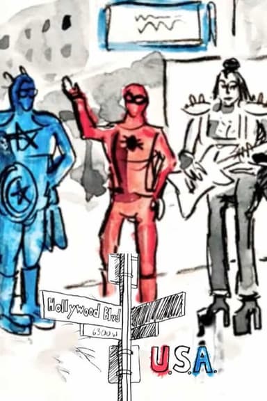Hollywood Blvd, USA poster