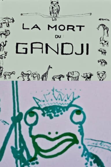 The Death of Gandji poster