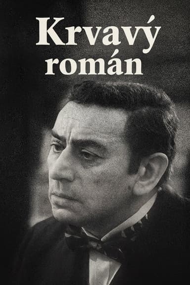 Krvavý román poster