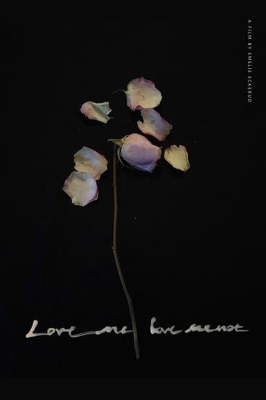 Love me, love me not poster