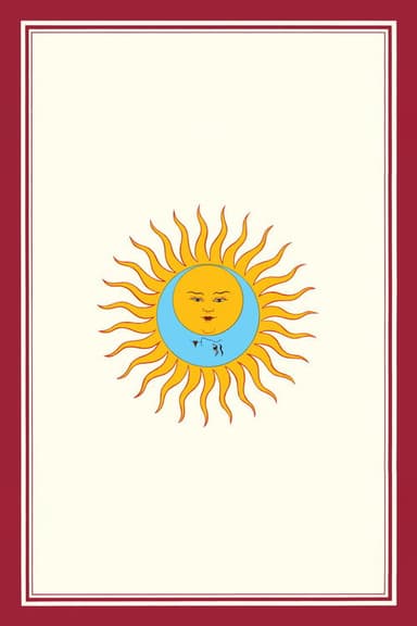 King Crimson: Larks' Tongues in Aspic poster