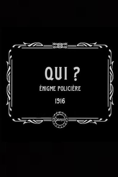 Qui? poster