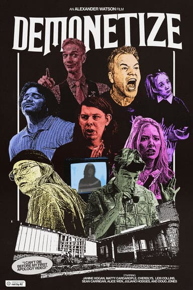 Demonetize poster