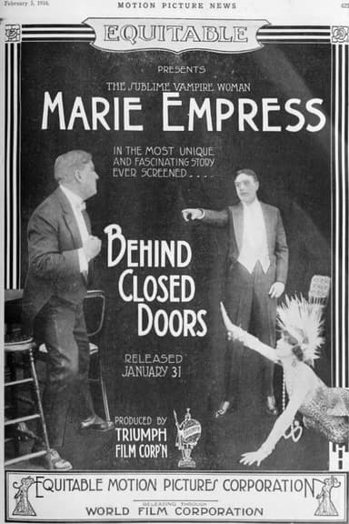 Behind Closed Doors poster
