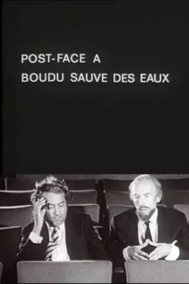 Looking Back on Boudu Saved from Drowning poster