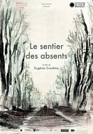 Le sentier des absents poster