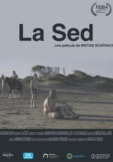 La sed poster