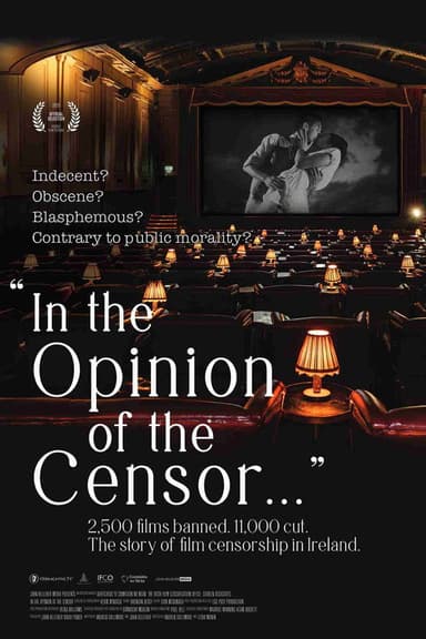 In the Opinion of the Censor... poster