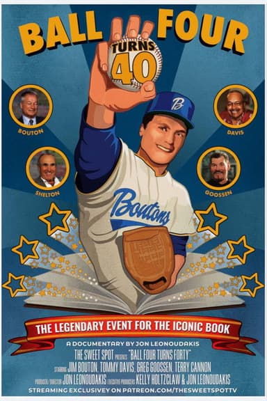 Ball Four Turns 40 poster