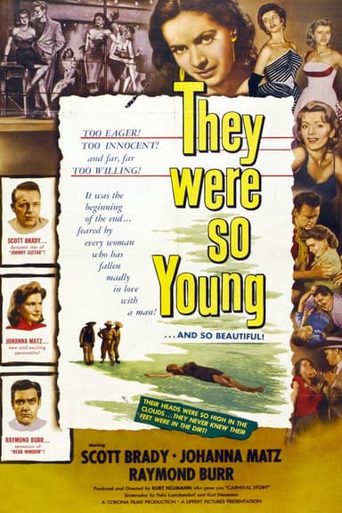 They Were So Young poster