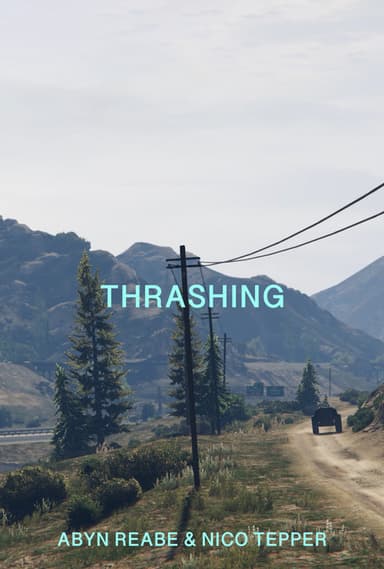 THRASHING poster