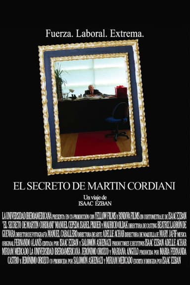 The Secret of Martin Cordiani poster