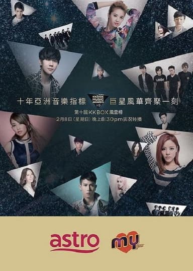 THE 10TH KKBOX MUSIC AWARDS poster
