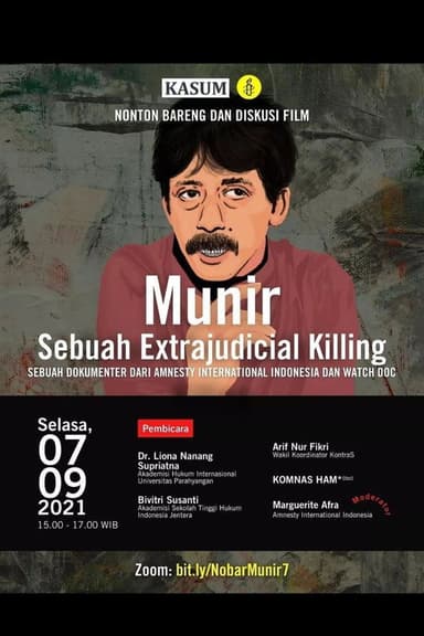 Munir: An Extrajudicial Killing poster