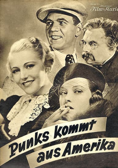 Punks kommt aus Amerika poster
