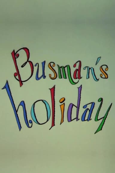 Busman's Holiday poster