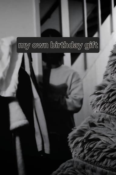 my own birthday gift poster
