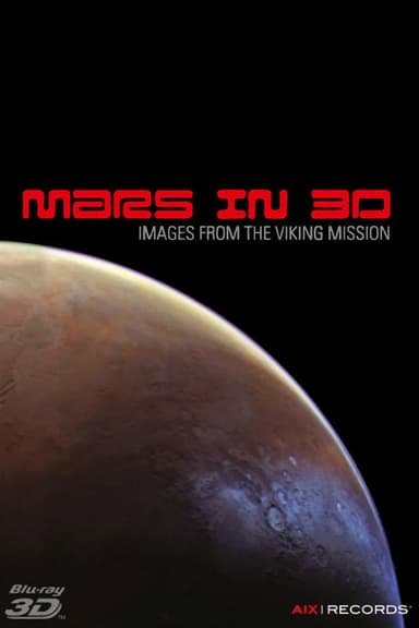 Mars in 3D poster