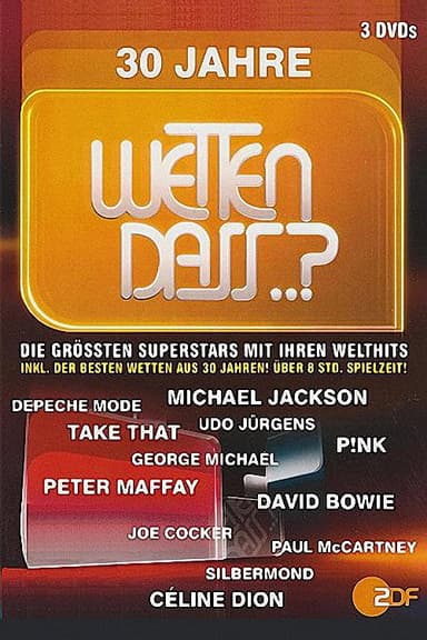 Wetten, dass..? - 30 Jahre poster