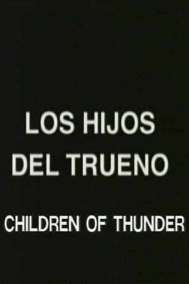 Los hijos del trueno poster