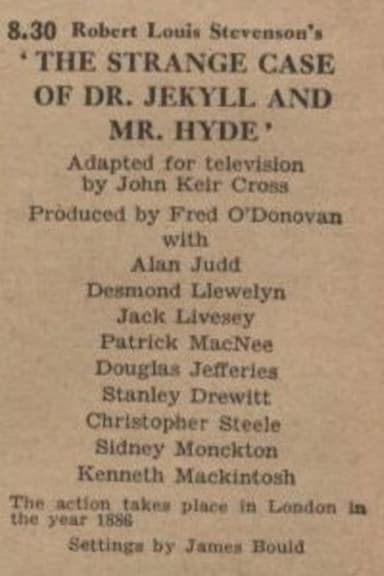 The Strange Case of Dr. Jekyll and Mr. Hyde poster
