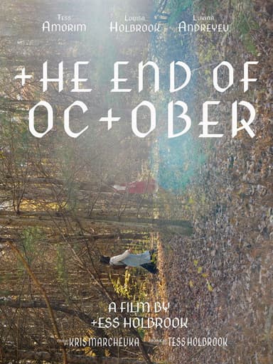 The End of October poster