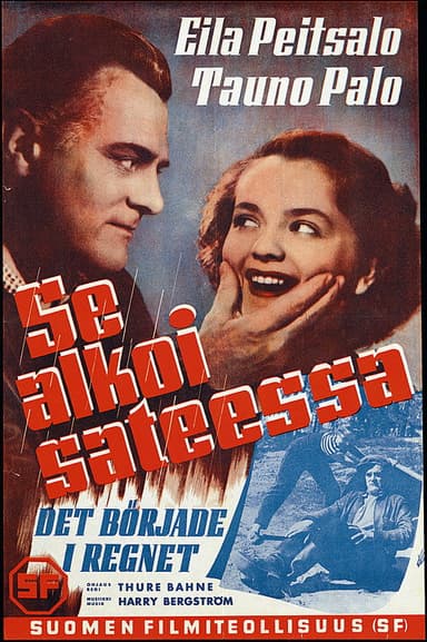 Se alkoi sateessa poster