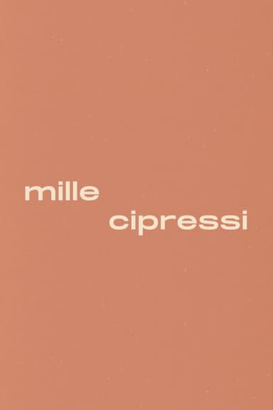 A Thousand Cypresses poster