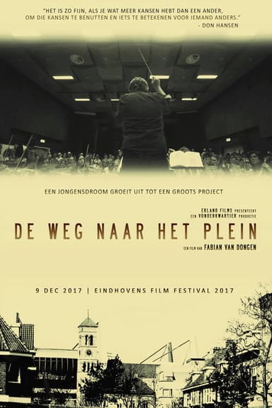 De Weg Naar Het Plein poster