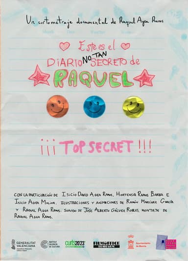 This Is Raquel's Not-so-secret Diary poster