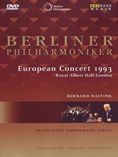 Europakonzert 1993 from London poster